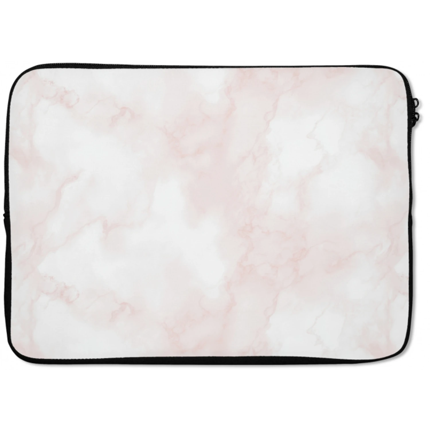Wolkenstructuur - Roze - Marmer laptophoes neopreen klein 279 -zkaufland3dotto