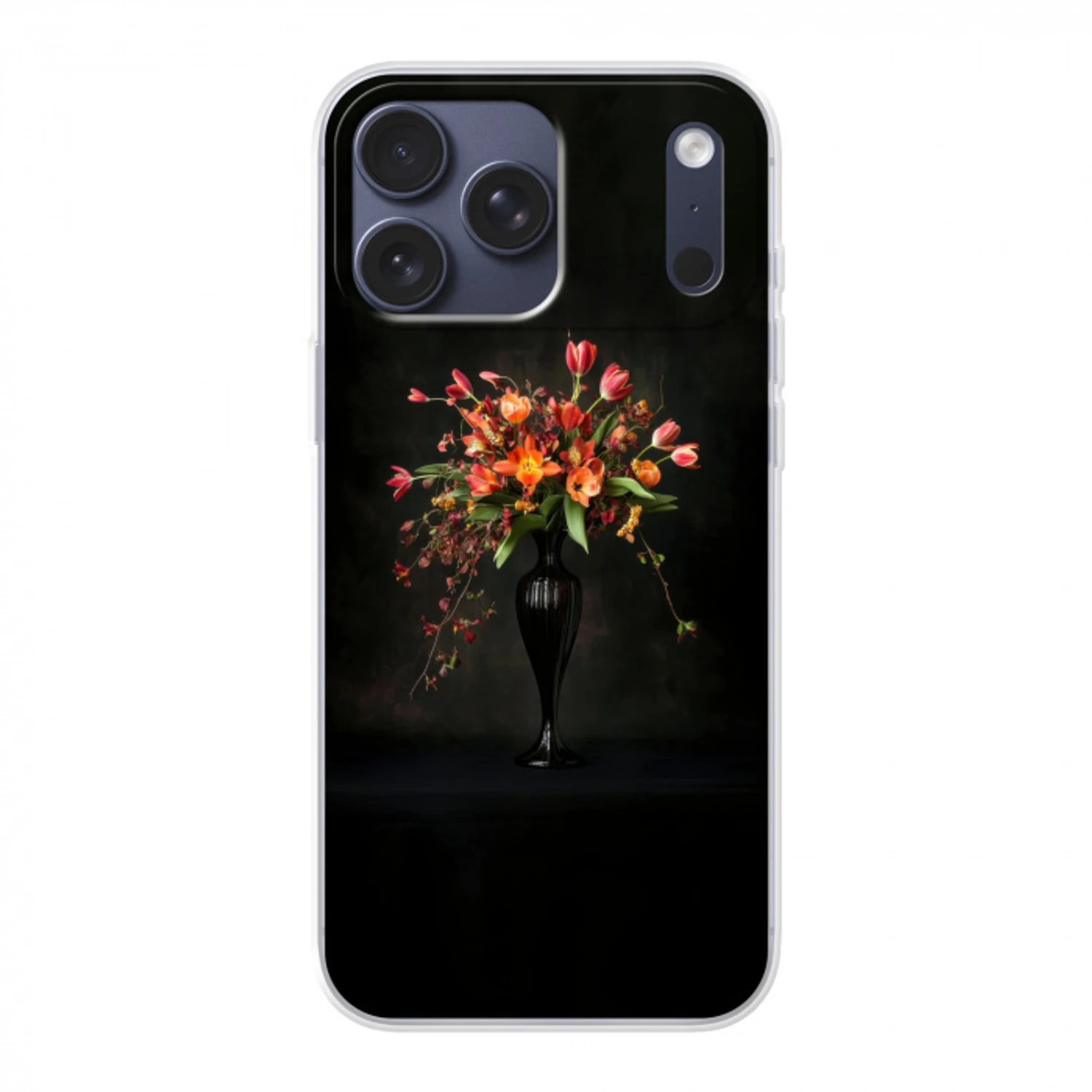 Sierlijk - Boeket - Vaas Telefoonhoesje iPhone 17 Pro Max klein -3d