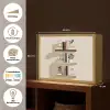 Plankjes - Boeken - Vaasjes - Planten Light Box met batterij (Wandlamp) middel -USP_websiteoverzichtDE