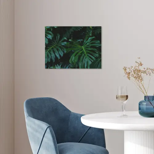 Bladeren - Tropisch - Monstera - Jungle poster papier klein -sfeer3