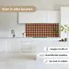 Plaid - Patroon - Vierkant - Bruin keuken achterwand 2 middel 871 -sfeer4_NL