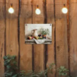 Fruit - Kruiden - Landelijk tuinposter los doek klein -sfeer1