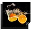 Sinaasappel Splash Symfonie Inductie beschermer vinyl 3mm middel -3d