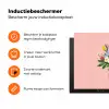 Bloemen - Lint - Kaartje Inductie beschermer vinyl 3mm klein -zzzzzzz-td-ups