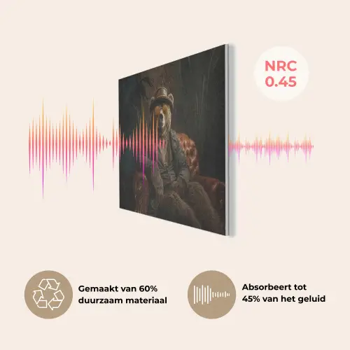 Beer - Bruin - Pak - Hoed PET vilt klein -USP_NL