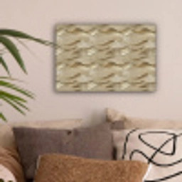 Golven - Patroon - Goud canvas 2cm klein 34 -sfeer1