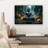 Boeddha - Beeld - Buddha - Zen - Kunst - Boedha canvas 2cm klein -sfeer6