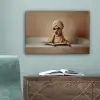 Bad - Hond - Boek - Zonnebril canvas 2cm klein -sfeer4