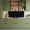 Marmer - Zwart - Goud - Chic - Marmerlook - Design keuken achterwand 2 middel -sfeer3