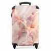 Marmer - Zonsopgang in Roze Marmer NBS - Handbagage koffer - Kinderen Unisex middel -productfoto_recht