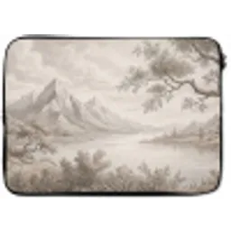 Landschap - Bergen - Meer - Natuur laptophoes neopreen klein -zkaufland3dotto