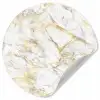 Marmer - Wit - Expressief - Goudaccenten Wandcirkel behangsticker klein 186 -3d