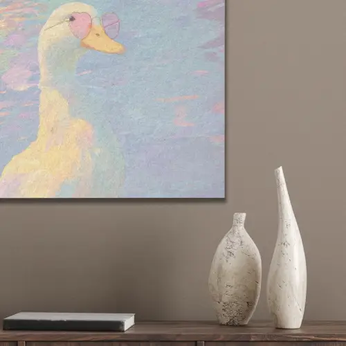 Eend - Zonnebril - Water PET vilt klein -sfeer6_closeup