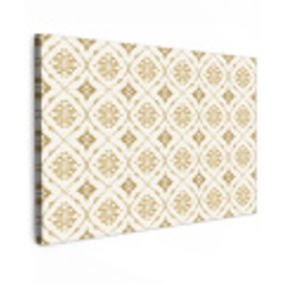 Ornament - Klassiek - Goud Tuinposter op houten frame 2 cm dik klein 845 -3d