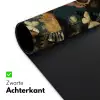 Vrouw - Bladeren - Goud - Vlinders Muismat XXL klein -sfeer2