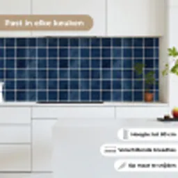 Tegel - Modern - Blauw keuken achterwand 2 middel 871 -sfeer4_NL