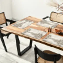 Landschap - Water - Natuur - Sepia Placemat vinyl groot -zzsfeer4_Kitchenyeah-website