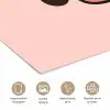 Varken - Roze - Minimalistisch poster papier klein -closeup_NL