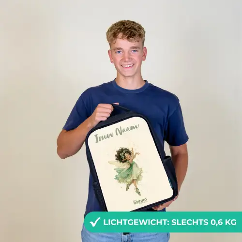 Dansende bosfee Rugzak - Zwart middel -sfeer7_NL