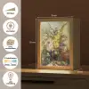 Grote vaas met bloemen - Josep Mirabent - Oude meesters Light Box met kabel (Wandlamp) klein -USP_websiteoverzichtNL