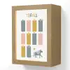 Tafels van vermenigvuldiging - Leren rekenen voor kinderen - Getallen oefenen - Cijfers - Eenhoorn Light Box met kabel (Wandlamp kind) klein -3d