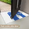 Handen - Twee - Ogen - Blauw Deurmat klein -USP_NL