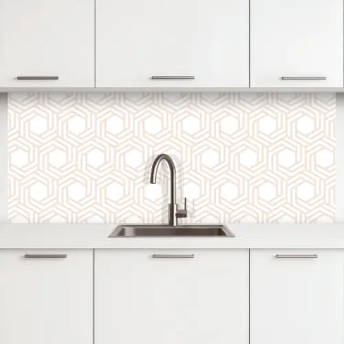 Design - Geometrie - Patroon keuken achterwand 2 middel 871 -3d