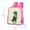 Dino - Dier - Groen Kinderrugzak - Roze middel -productfoto_formaten