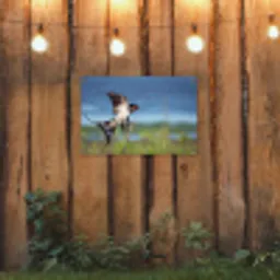 Vogel - Zwaluw - Vliegen tuinposter los doek klein -sfeer1