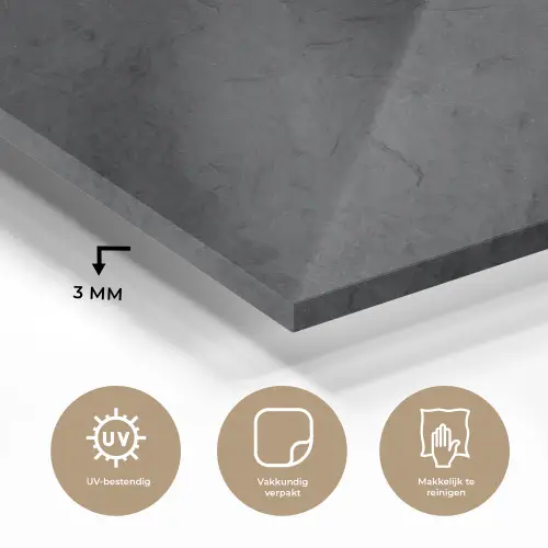 Grijs - Cement - Beton - Industrieel - Structuur plexiglas 5mm klein -sfeer2