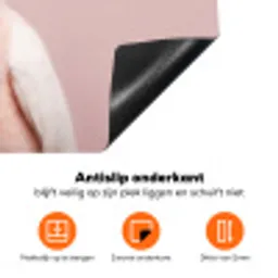 Kaketoe - Portret - Roze Inductie beschermer vinyl 3mm klein -zzzzzzz-td-onderkant