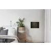 Tak - Pluimgras - Donkerbruin textielposter latten blank klein -woonkamer