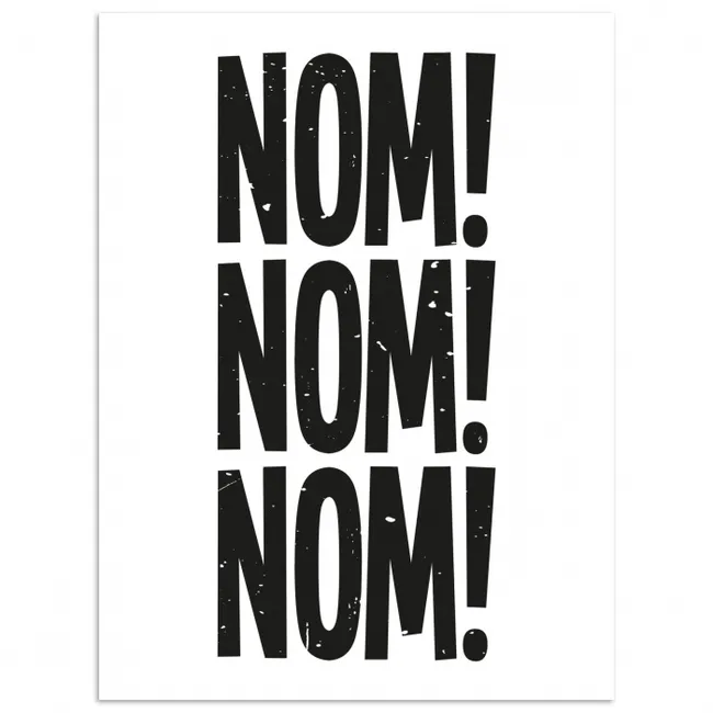 Decoratie - Japandi - Vintage - Zwart poster papier klein -3d