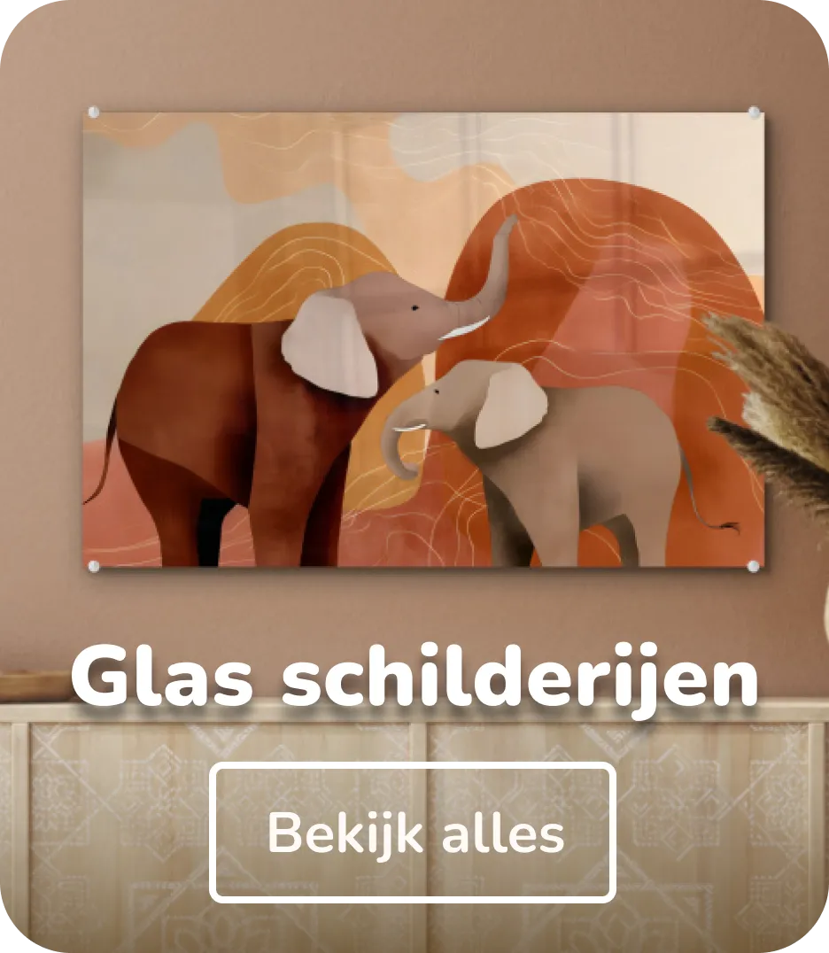 Glas schilderijen