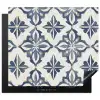 Tegels - Spaans - Patronen - Keramiek Inductie beschermer vinyl 3mm middel -3d