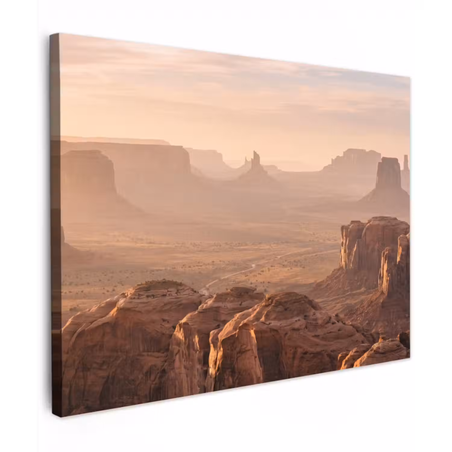 Canvas Print - Desert - Landscape - Nature - Orange