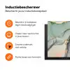Goud - Marmer - Groen - luxe - Glitter - Marmerlook Inductie beschermer vinyl 3mm klein -zzzzzzz-td-ups