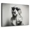 Golden retriever - Hond - Zonnebril - Gkas Textielframe - compleet frame klein -3d