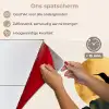 Zwarte kolibrie - Bloem - Gouden cirkel keuken achterwand spatscherm klein -spatscherm_NL
