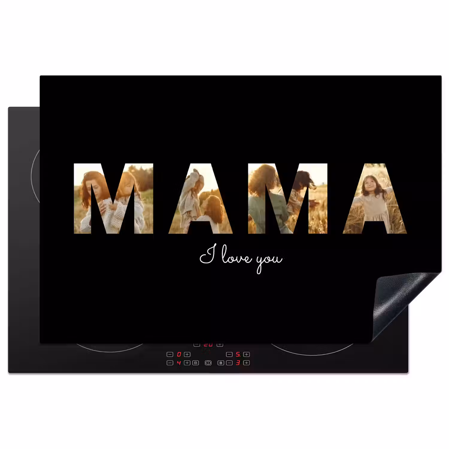 Inductie beschermer - Mama met foto's
