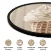 IJs - Softijs - Romig - Hoorntje - Beige Fotolijst rond zonder passe partout klein -closeup_NL