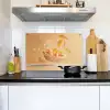 Peach - Eten - Taart - Oranje Inductie beschemer met haakjes klein -sfeer2