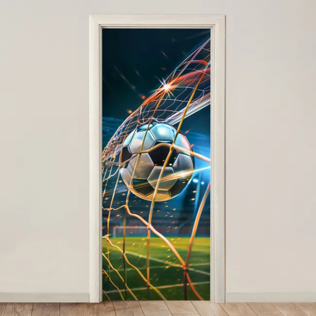 Deursticker - Voetbal - Goal - Sport - Jongens
