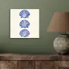 Schelpen - Blauw - Patroon aluminium wit klein -sfeer2