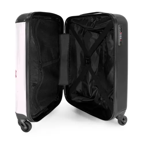 Aquarel aurora NBS - Handbagage koffer - Unisex middel -binnenkant