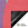 Kleurvakken - Recht - Rond - Abstract Deurmat klein -antislip_NL