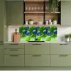 Bosbessen - Paars - Bladeren - Groen keuken achterwand 2 middel 871 -sfeer3