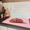 Taco - Kleurrijk - Edelstenen - Goud Inductie beschermer vinyl 3mm klein -sfeer3