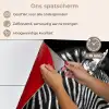 Zebra - Zwart - Wit - Portret - Dieren keuken achterwand spatscherm klein -spatscherm_NL