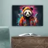 Panda - Jas - Graffiti - Oranje canvas 2cm klein -sfeer4